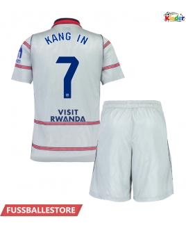 Günstige Atletico Madrid Lee Kang-in #7 3rd trikot Kinder 2026-27 Kurzarm (+ Kurze Hosen)